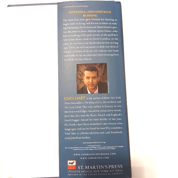 5 for $25- Iron House, a Novel by John Hart - Picture 6 of 6